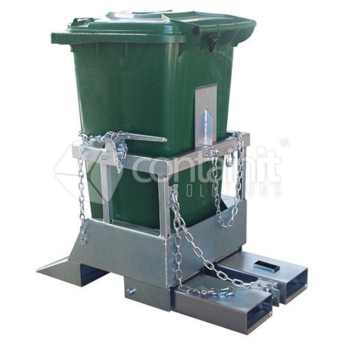 Wheelie Bin Tippers - Double 240L Bin Tipper - Containit Solutions