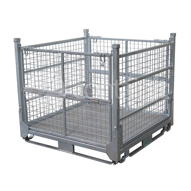 Galvanized Pallet Cage – Collapsible & Heavy Duty