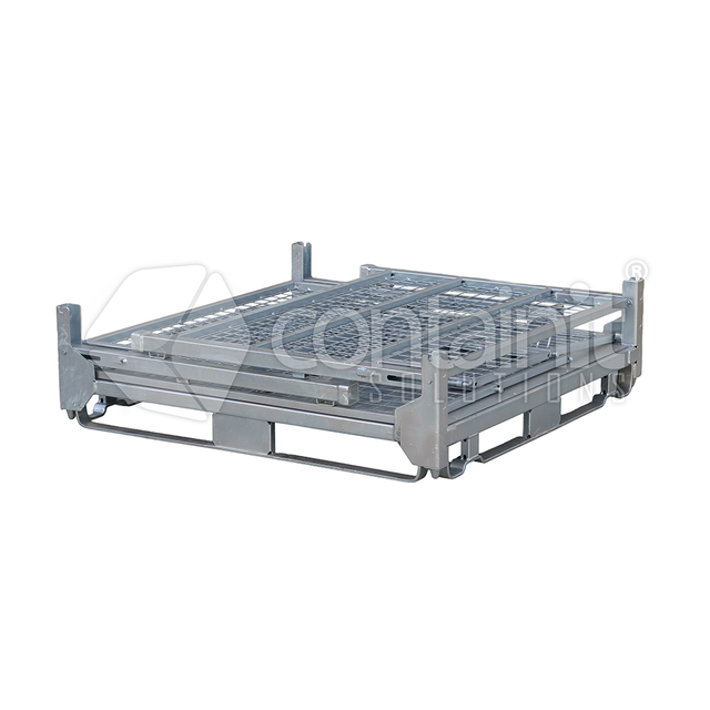 Galvanized Pallet Cage – Collapsible & Heavy Duty