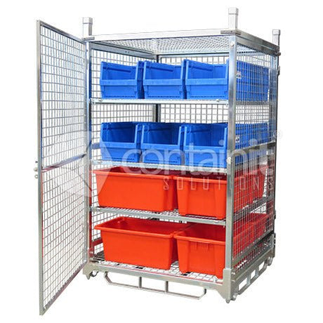 1800 Stackable Logistics & Storage Cage - Containit Solutions