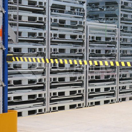 9m Magnetic/Suction Mount Retractable Belt Barrier - Containit Solutions