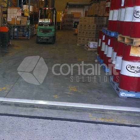 Aluminium Drive Over Bunding - Containit Solutions