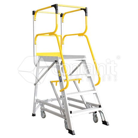 Order Picker Access Platforms - Order Picker Access Platform 4 Step - Containit Solutions