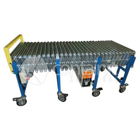 Powered Expandable Conveyors with Rollers - Containit Solutions