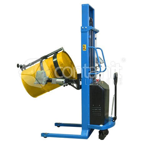 Semi-Automatic Drum Lifter and Rotator - Containit Solutions