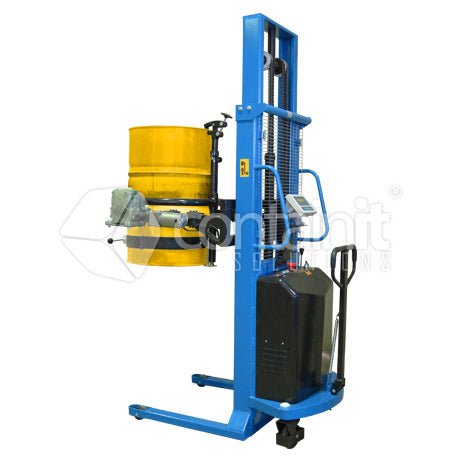 Semi-Automatic Drum Lifter and Rotator - Containit Solutions