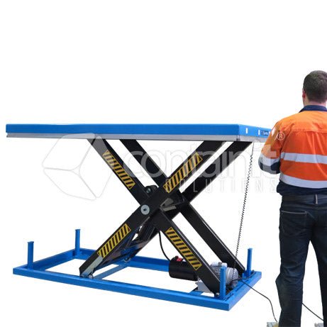 4000kg Capacity Electric Lift Table - Containit Solutions