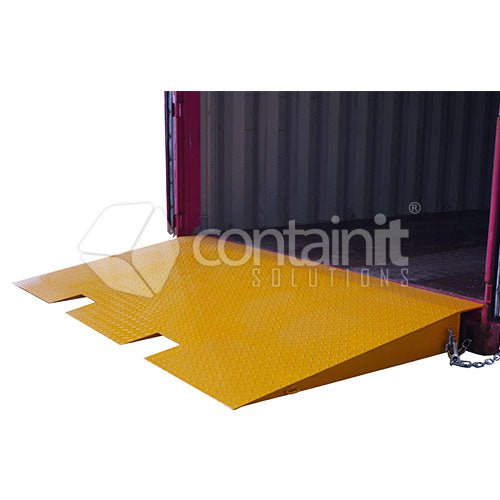 Self-Leveling Forklift Container Ramp - 6500kg Self Levelling Container Ramp - Containit Solutions