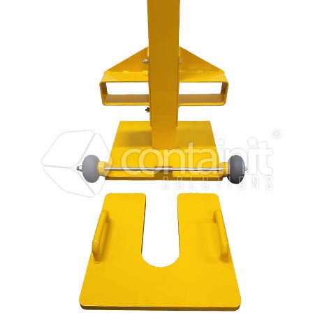 Heavy Duty Mobile Bollard for Retractable Belt Barriers - Containit Solutions