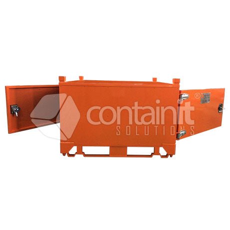 800 High Site Box with Pullout Drawers - Containit Solutions