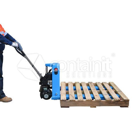 Economical Electric Powered Pallet Truck - Containit Solutions