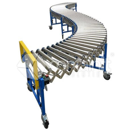 Expandable Conveyors with Rollers - Containit Solutions