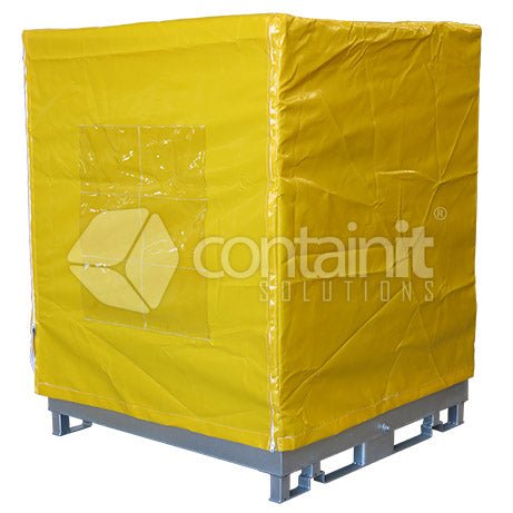 PVC Weathercover with Zips and Frame - Suits C4DBP-Z - Containit Solutions