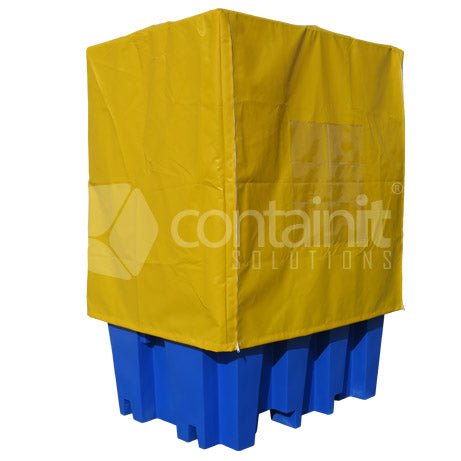 Poly 1 x 1000L IBC Bund Pallet - 1150L - Containit Solutions