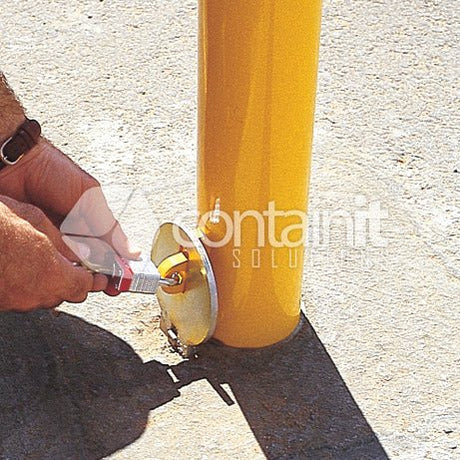 Removable In Ground Bollards - Security Padlock - Suits Removable in Ground Bollards - Containit Solutions