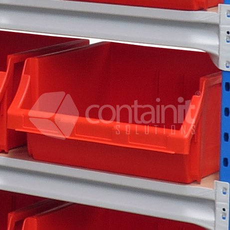 Storeman® 1800L Shelves with Wide Extra Heavy Duty Buckets - Starter Bay - Containit Solutions