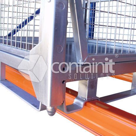 Single Size Half Height Transport Cage - Containit Solutions