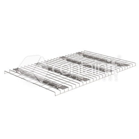 Mesh Deck with 4 support channels – Fit 2 per 2600mm bay - Containit Solutions