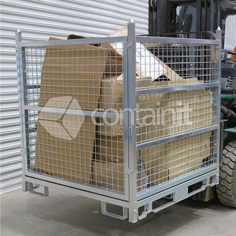 Rotatable Storage & Recycling Cages - Containit Solutions