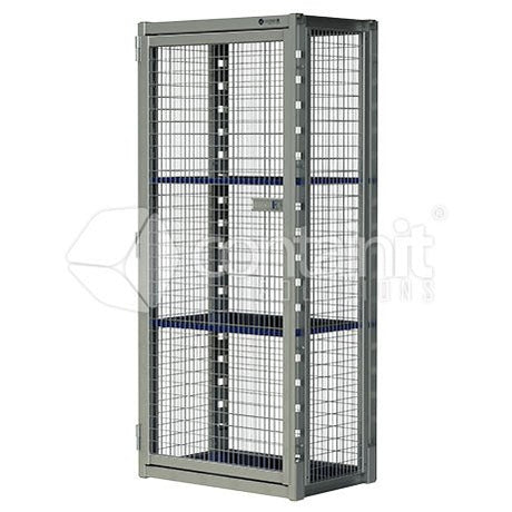 Heavy Duty Modular Mesh Locker Series - Containit Solutions