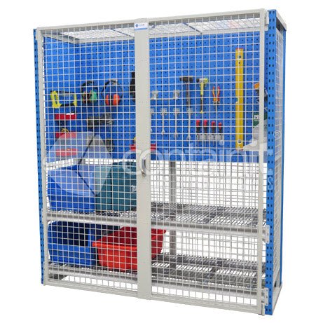 Tool Storage Mesh Lockers - Containit Solutions