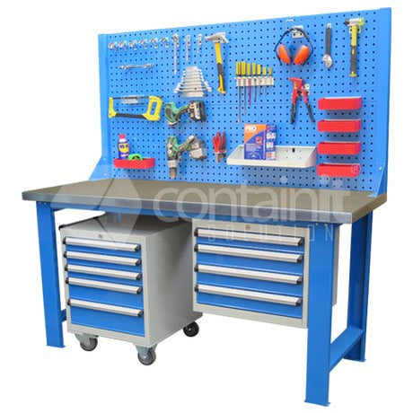 Heavy Duty Workbenches - Containit Solutions