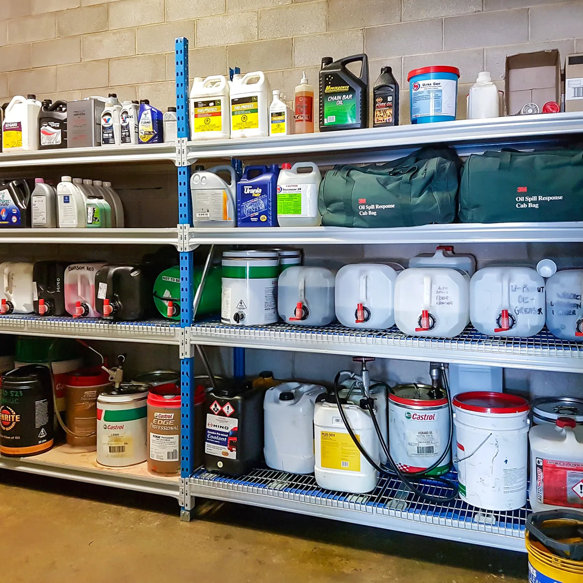 Chemstore Layout Paint Rooms & Chemical Stores