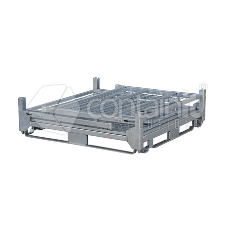 Galvanized Pallet Cage – Collapsible & Heavy Duty - Containit Solutions