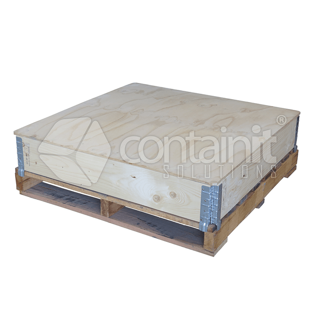 Timber Pallet Retainer Accessories - Ply Lid to suit CTPR - P - Containit Solutions