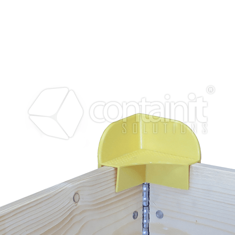 Timber Pallet Retainer Accessories - Plastic Stacking Corners (Set of 4) - Containit Solutions
