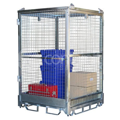 1800 Craneable Mesh Cage - 1160W x 1170D x 1800 High - Containit Solutions