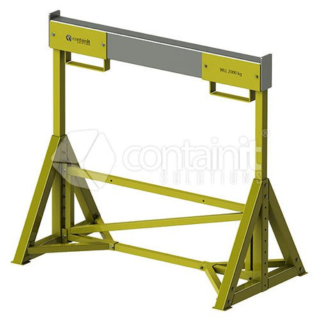 2000kg Capacity Rated Adjustable Trestle System - Containit Solutions
