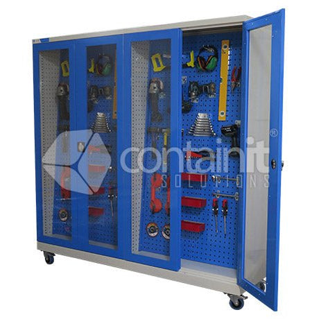 Storeman Flight Line Storage Cabinets - 2020 Single Sided Flight Line Cabinet - Containit Solutions