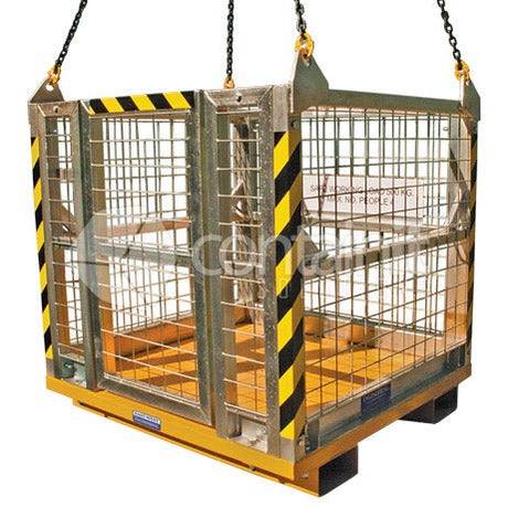 Personnel Lifting Cages - 4 person personnel lifting cage - Containit Solutions