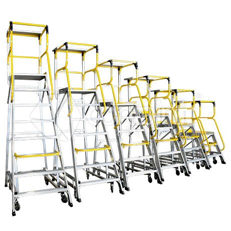 Order Picker Access Platforms - Order Picker Access Platform 7 Step - Containit Solutions