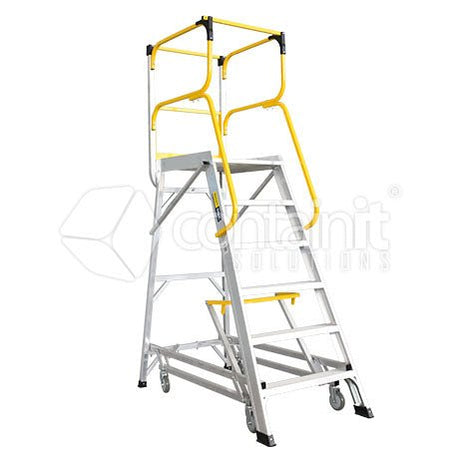 Order Picker Access Platforms - Order Picker Access Platform 6 Step - Containit Solutions