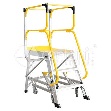 Order Picker Access Platforms - Order Picker Access Platform 3 Step - Containit Solutions