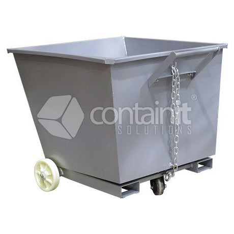 Small Waste Handling Bin with Castors - Containit Solutions