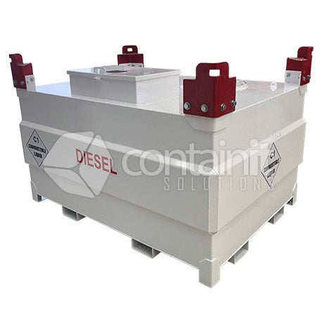 Transportable Diesel Storage Cubes - 3000L - Containit Solutions
