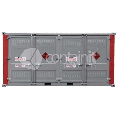 Dangerous Goods Storage Containers - 2960L DG Storage Container - Containit Solutions