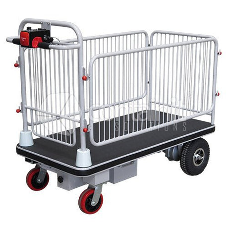 Electric Caged Platform Trolley - Containit Solutions