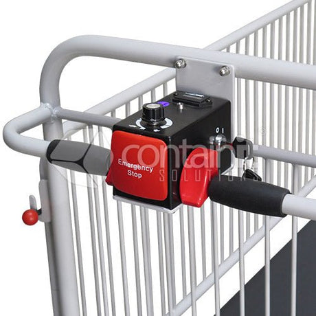 Electric Caged Platform Trolley - Containit Solutions