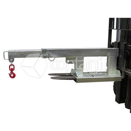 2500kg Forklift Telescopic Jibs - 2500kg Short Jib - Containit Solutions