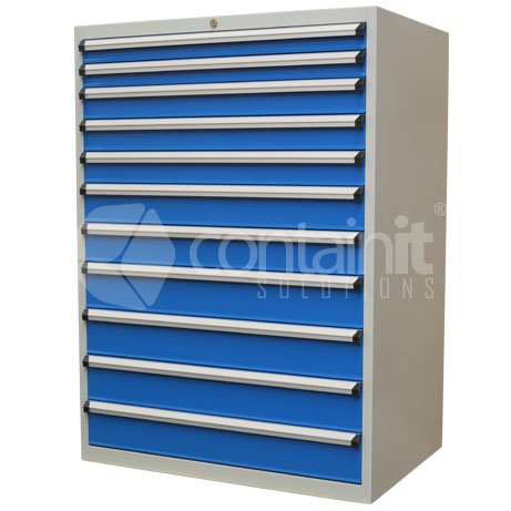 1400mm Series Storeman® High Density Cabinets - 11 Drawer Cabinet - Containit Solutions