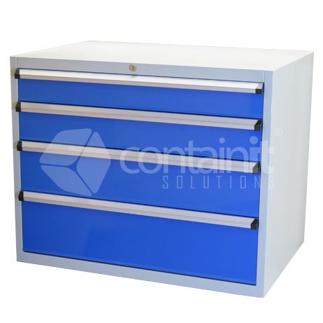 815mm Series Storeman® High Density Cabinets - 4 Drawer Cabinet - Containit Solutions