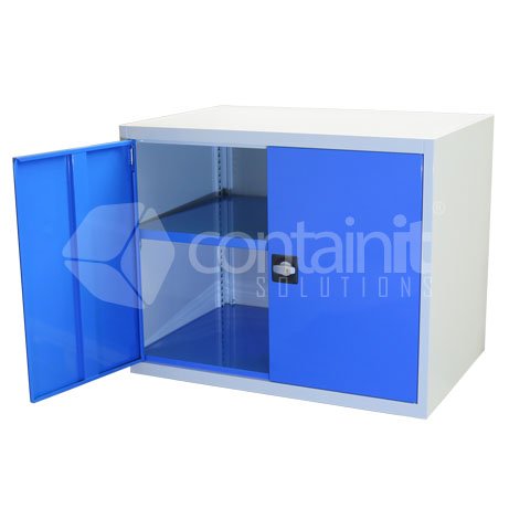815mm Series Storeman® High Density Cabinets - Double Door Cabinet with 1 Adjustable Shelf - Containit Solutions