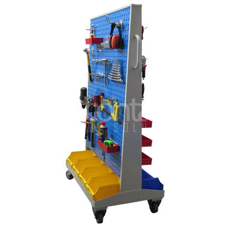 Storeman® Linefeed Trolley with Tool Hanging Panels - Containit Solutions