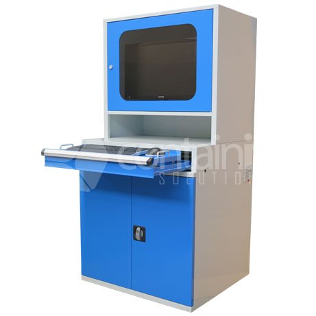 Storeman® Workshop Computer Storage Cabinet - Containit Solutions