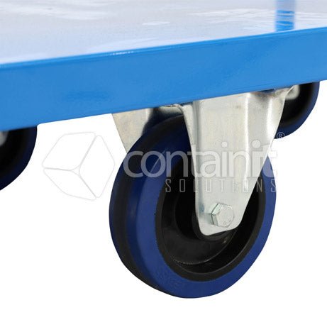Large Steel Platform Trolley - Optional Centre Wheel Kit - Containit Solutions