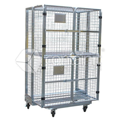 Lockable Warehouse Trolley - Containit Solutions